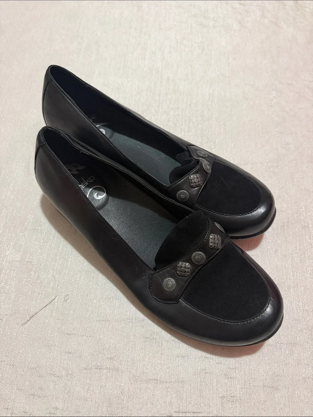 Dansko Olena Women's Black Slip-On Loafers Classic Comfort Vintage Style Size 41